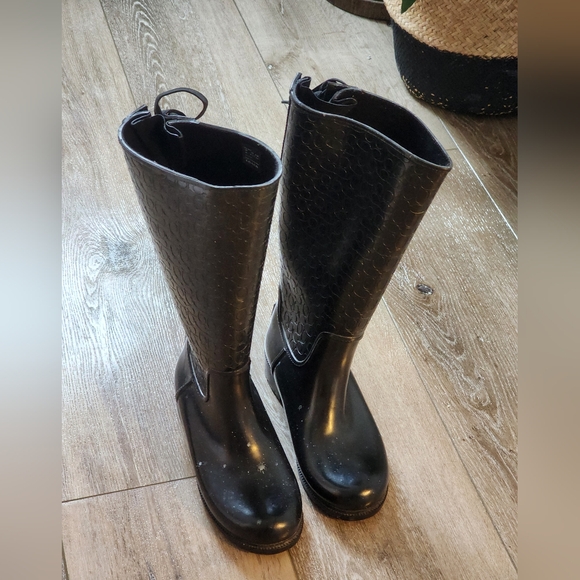 Coach Rain boots - Picture 1 of 4